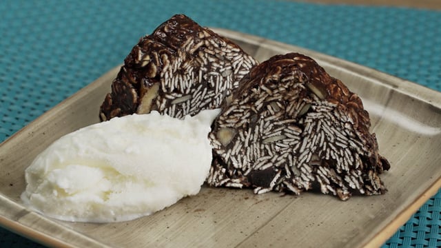 Yedikçe Yedirir: Şekersiz Mozaik Pasta