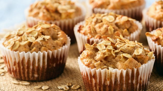 Şekeri Meyvelerden: Kahvaltılık Muzlu Muffin