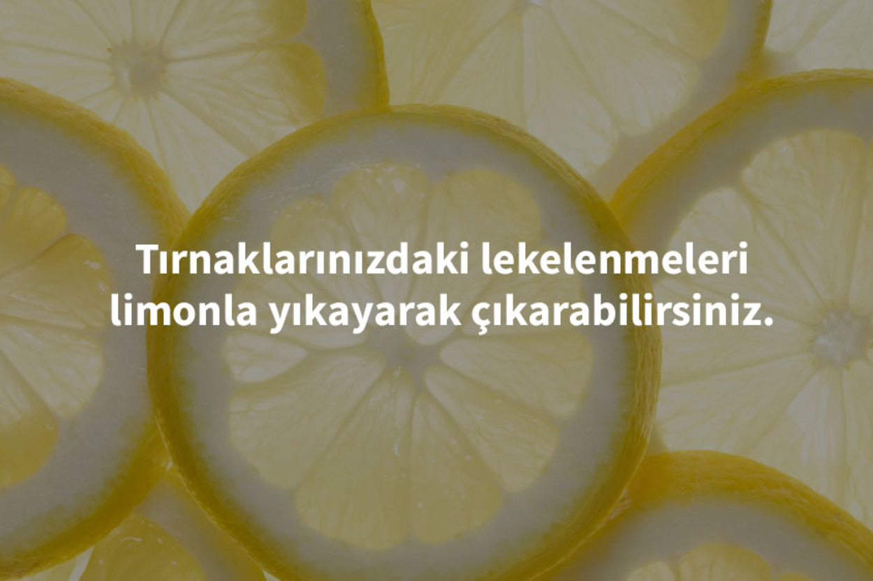 Limon Hakkında Şimdiye Kadar Bilmediğiniz 11 Pratik Bilgi