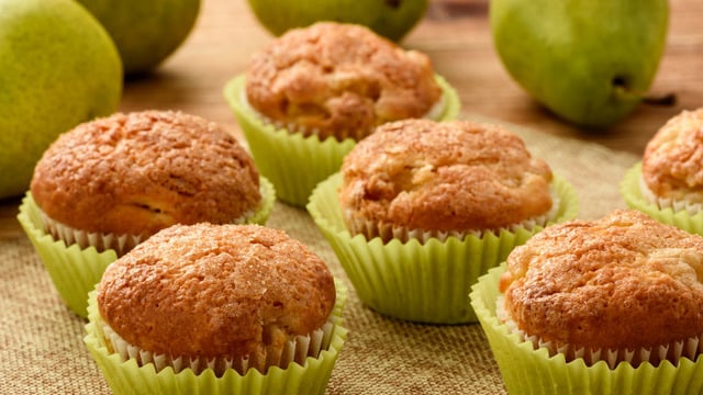Mevsiminde Güzel: Armutlu Muffin