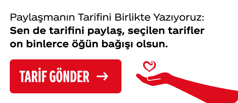 TARİF GÖNDER - Paylaşmanın tarifini birlikte yazıyoruz